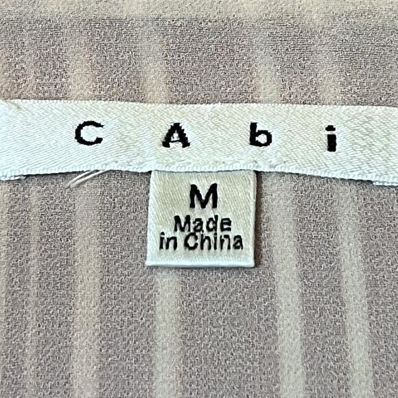 CAbi Medium Orange Pink Geo Print Kimono Jacket - Picture 6 of 8